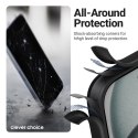 Crong Hybrid Frost MAG Cover - Etui MagSafe iPhone 17 Pro (czarny)