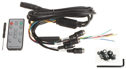 REJESTRATOR MOBILNY Z MONITOREM ATE-NTFT10-T3 4 KANAŁY 10 " AUTONE