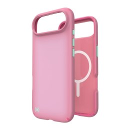Speck Presidio Lux MagSafe - Etui iPhone Air (Ibis Pink / Dark Ibis / Kanon Green)
