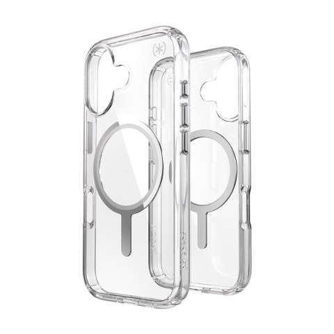 Speck Presidio Perfect Clear MagSafe - Etui iPhone 17 (Clear / Silver)