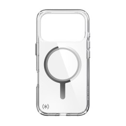 Speck Presidio Perfect Clear MagSafe - Etui iPhone 17 Pro (Clear / Silver)