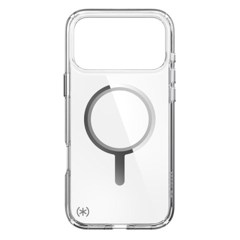 Speck Presidio Perfect Clear MagSafe - Etui iPhone 17 Pro Max (Clear / Silver)