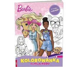 Ameet: BARBIE - Kolorowanka Według Kodu