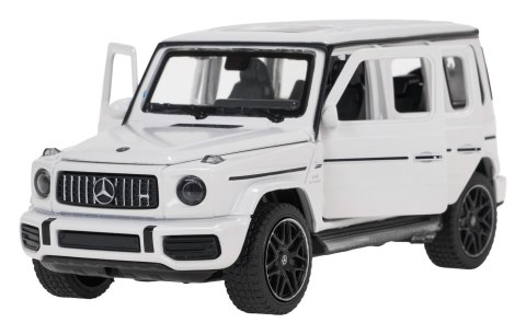 Autko Metalowe 1/32 Mercedes-Benz AMG G63 z Dźwiękiem Białe RASTAR
