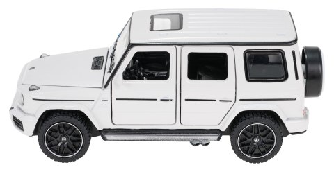 Autko Metalowe 1/32 Mercedes-Benz AMG G63 z Dźwiękiem Białe RASTAR