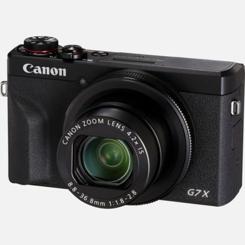 Canon PowerShot G7X Mark III Kompaktowy aparat fotograficzny 20,1 MP CMOS 5472 x 3648 px Czarny