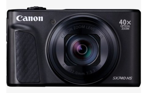 Canon PowerShot SX740 HS Lite Edition Travel 1/2.3" Kompaktowy aparat fotograficzny 20,3 MP CMOS 5184 x 3888 px Czarny