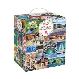 CzuCzu: Puzzlove CzuCzu - Polskie uzdrowiska 500el.