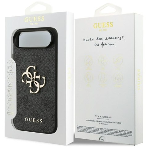 Guess 4G Big Logo - Etui iPhone Air (czarny)