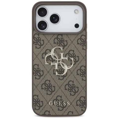 Guess 4G Big Logo - Etui iPhone 17 Pro Max (brązowy)