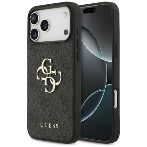 Guess 4G Big Logo - Etui iPhone 17 Pro Max (czarny)