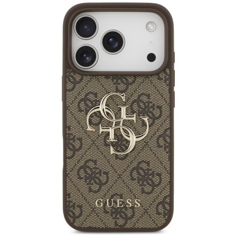 Guess 4G Big Logo - Etui iPhone 17 Pro (brązowy)