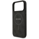 Guess 4G Ring Classic Logo MagSafe - Etui iPhone 17 Pro Max (czarny)