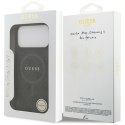 Guess 4G Ring Classic Logo MagSafe - Etui iPhone 17 Pro Max (czarny)