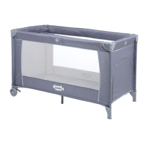 ŁÓŻECZKO TURYSTYCZNE SIMPLE DARK GREY HANKSKIDS