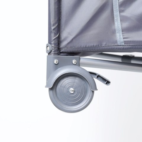 ŁÓŻECZKO TURYSTYCZNE SIMPLE DARK GREY HANKSKIDS