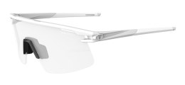 Okulary TIFOSI MOAB LITE FOTOTEC matte white (1 szkło Clear 82% - 14% transmisji światła) (NEW 2026)