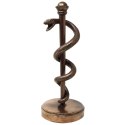 Laska Eskulapa Figurka Prezent Dla Lekarza Medyka - 30 cm Żywica - MC-9634