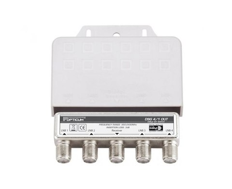 Przełącznik DISEQC 4/1 OPTICUM