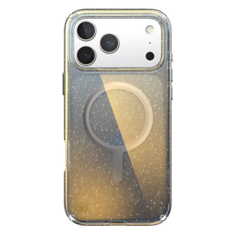 Speck Presidio Lux MagSafe - Etui iPhone 17 Pro Max (Hyper Mirror Glitter / Silver Metallic)