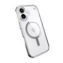 Speck Presidio Perfect Clear MagSafe - Etui iPhone 17 (Clear / Silver)