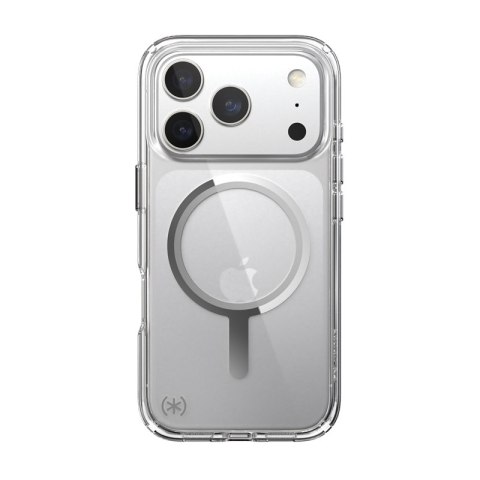 Speck Presidio Perfect Clear MagSafe - Etui iPhone 17 Pro (Clear / Silver)