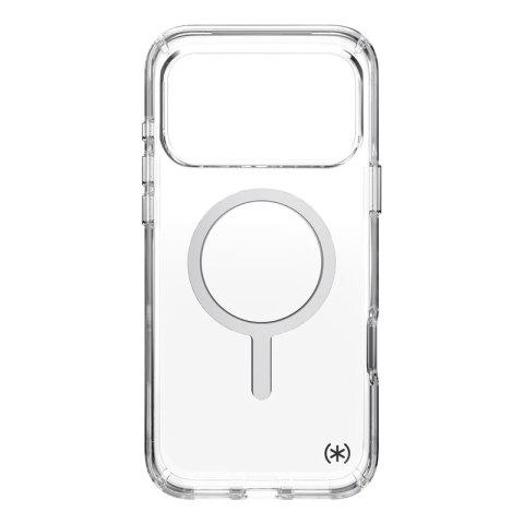 Speck Presidio Perfect Clear MagSafe - Etui iPhone 17 Pro Max (Clear / Silver)