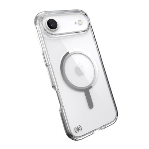 Speck Presidio Perfect Clear MagSafe - Etui iPhone Air (Clear / Silver)