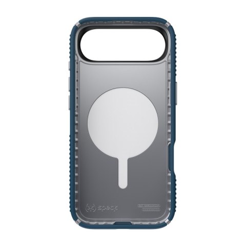 Speck Presidio2 Grip ClickLock & MagSafe - Etui iPhone Air (Deep Sea / Silver Metallic / Spell Blue)