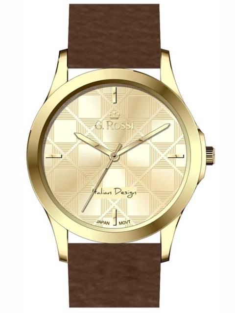 ZEGAREK DAMSKI G. ROSSI - G.R10513A-4B2 (zg715k) + BOX