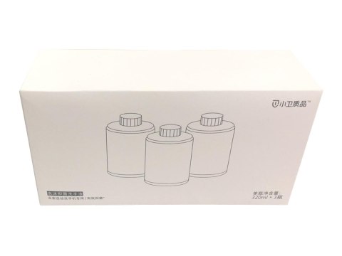 Oryginalny płyn mydło zestaw 3 sztuki do automatycznego dozownika Xiaomi Mijia - biały