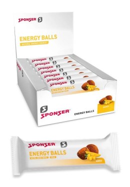 Przekąska SPONSER ENERGY BALLS Mango (pudełko 18szt x 45g) (NEW 2025)