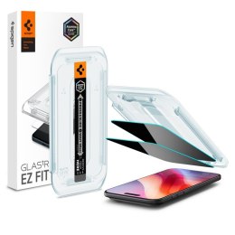 Spigen GLAS.TR EZ FIT Privacy 2-Pack - Szkło hartowane z filtrem prywatyzującym do iPhone Air (2 sztuki)
