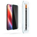 Spigen GLAS.TR EZ FIT Privacy 2-Pack - Szkło hartowane z filtrem prywatyzującym do iPhone Air (2 sztuki)