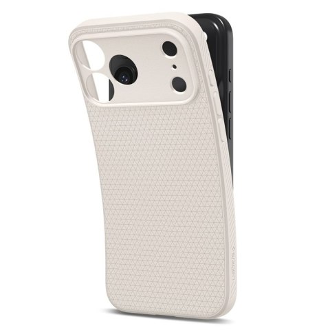 Spigen Liquid Air - Etui do iPhone 17 Pro Max (Natural Titanium)