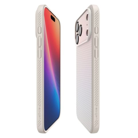 Spigen Liquid Air - Etui do iPhone 17 Pro (Natural Titanium)