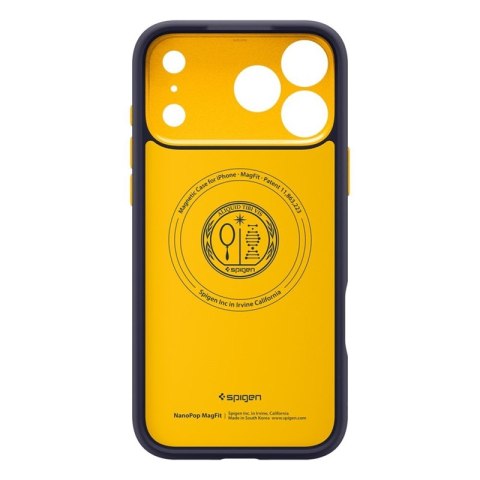 Spigen Nano Pop Mag MagSafe - Etui do iPhone 17 Pro (Blueberry Navy)