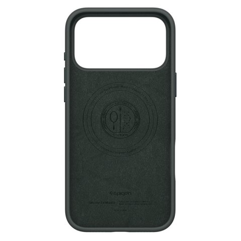Spigen Silicone Fit Mag MagSafe - Etui do iPhone 17 Pro Max (Abyss Green)