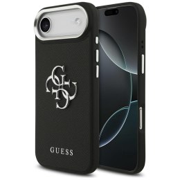 Guess Grained Big 4G Classic Logo - Etui iPhone Air (czarny)