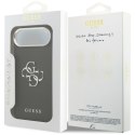 Guess Grained Big 4G Classic Logo - Etui iPhone Air (czarny)