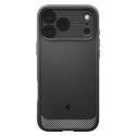 Spigen Rugged Armor Mag MagSafe - Etui do iPhone 17 Pro (Matte Black)