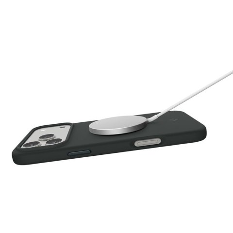 Spigen Silicone Fit Mag MagSafe - Etui do iPhone 17 Pro (Abyss Green)