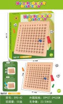 Tablica Edukacyjna do Nauki Mnożenia