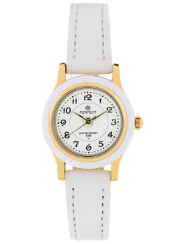 ZEGAREK KOMUNIJNY DZIECIĘCY PERFECT LP195-03 biały + BOX