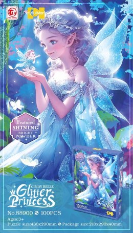 Zestaw Puzzli 100el. Księżniczka Niebieska