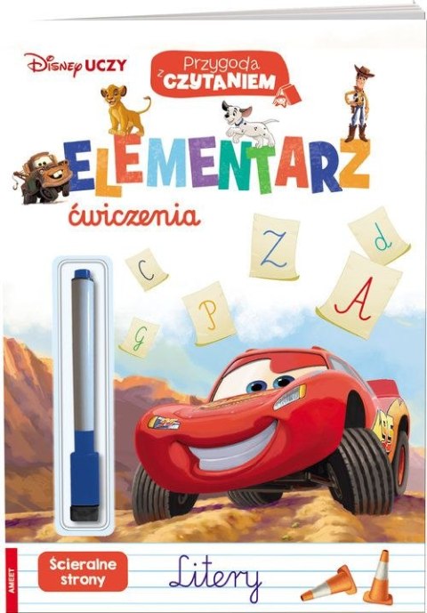 Ameet: DISNEY Uczy Mix - Elementarz ćwiczenia. Litery