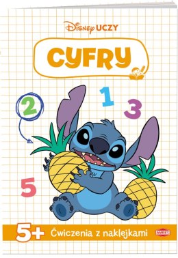 Ameet: DISNEY Uczy - Stitch. Ćwiczenia Z Naklejkami. Cyfry