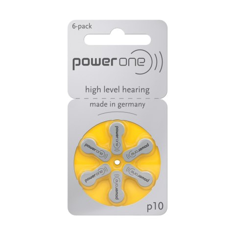 Bateria do aparatów Słuchawkowych POWER ONE VARTA PR70/10 6szt./bl