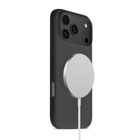 Crong Color Cover Magnetic - Etui MagSafe iPhone 17 Pro Max (czarny)