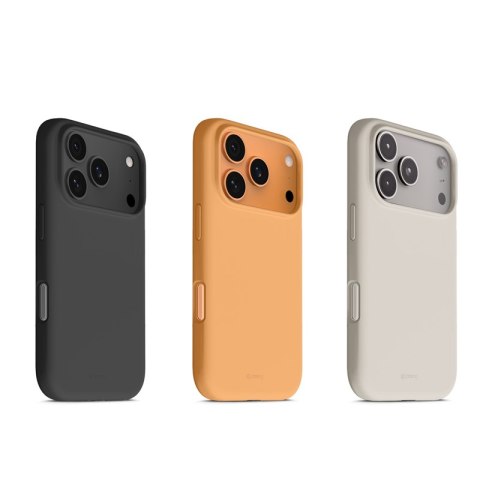 Crong Color Cover Magnetic - Etui MagSafe iPhone 17 Pro (czarny)